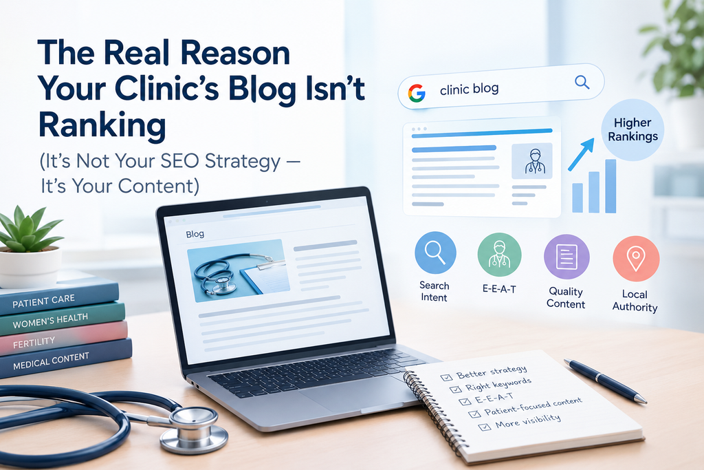 Clinic Blog Not Ranking
